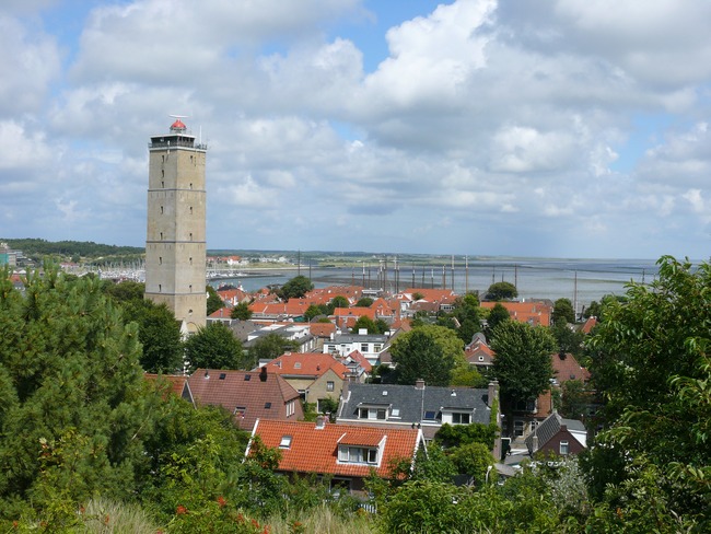 Der Leuchtturm und Leitstelle Brandaris